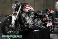 RPM Racing Drag Bikes: Super-sharp looking H-D drag bike - lean, mean, and clean.